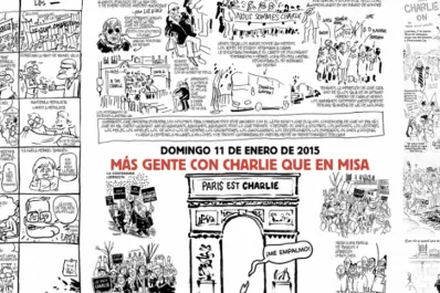 Difunden cómo será la pagina central de la edición especial de Charlie Hebdo