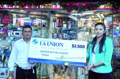 Canjean premios en La Unión y en Castillo