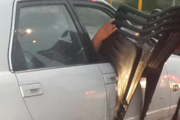 Así circulan en plena avenida Francisco de Aguirre