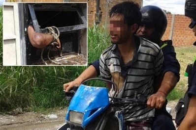 Ingresó a robar por un ventiluz, lo redujeron a golpes y lo ataron