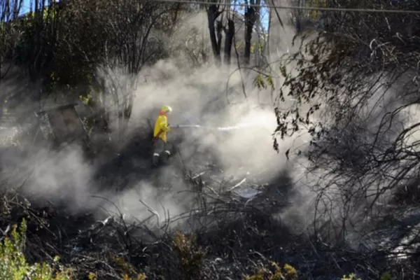 Cerca de 12.000 turistas fueron evacuados por un incendio forestal en Río Negro