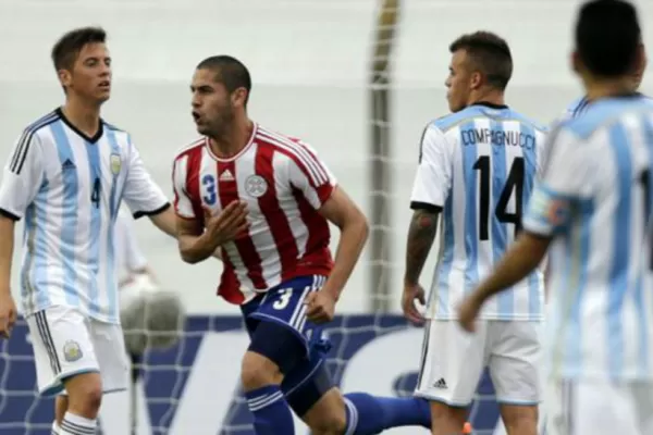 Argentina cayó ante Paraguay con un gol que le anotaron de entrada