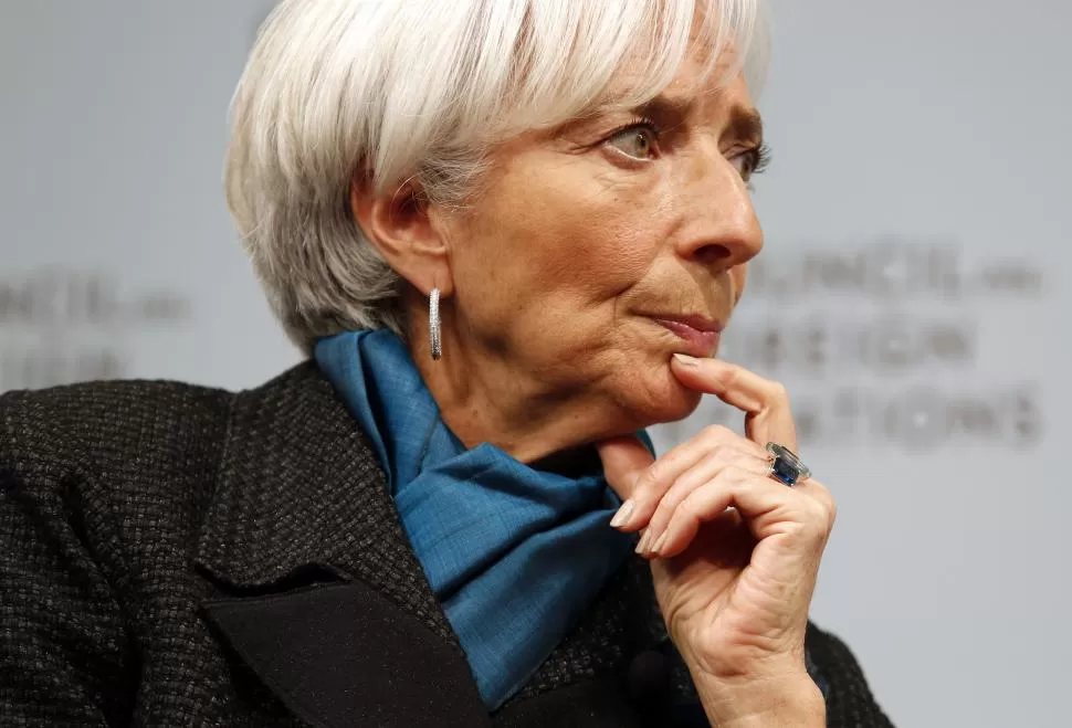 EFECTO. Lagarde pronosticó una desaceleración de las economías grandes. reuters