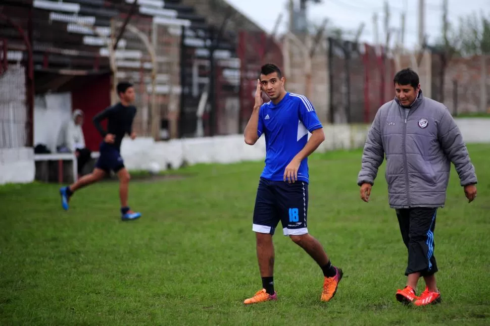 CANDIDATO. Rodrigo Contreras podría ser titular ante los peruanos.  LA GACETA / FOTO DE DIEGO ARÁOZ (ARCHIVO)