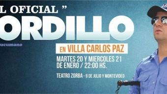 MAÑANA ESTARÁ EL OFICIAL GORDILLO EN CARLOS PAZ