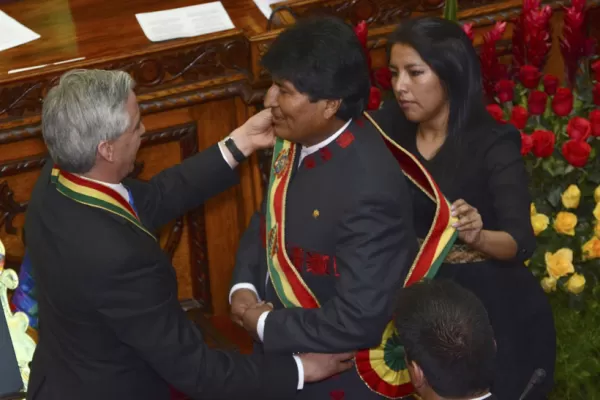 Evo Morales juró por tercera vez como presidente de Bolivia