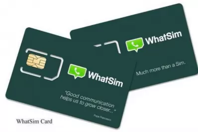 WhatSim, una tarjeta para usar WhatsApp sin datos ni Wi-Fi