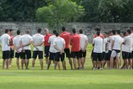 Tempesta fue presentado al plantel de San Martín