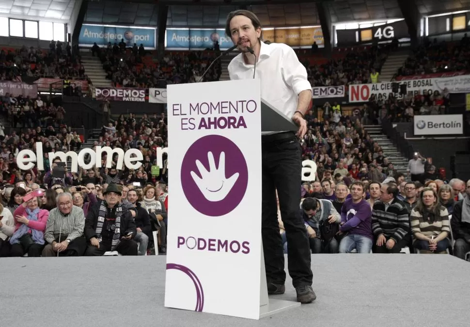 ECOS DE GRECIA. Pablo Iglesias anticipó el fin del gobierno de Rajoy. reuters 