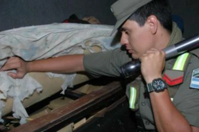 Secuestran un cargamento de unos 270 kilos de marihuana
