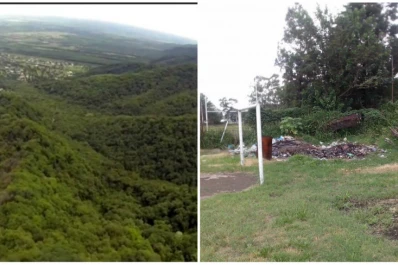 Un paseo por parapente y el lamentable estado de un histórico tucumano