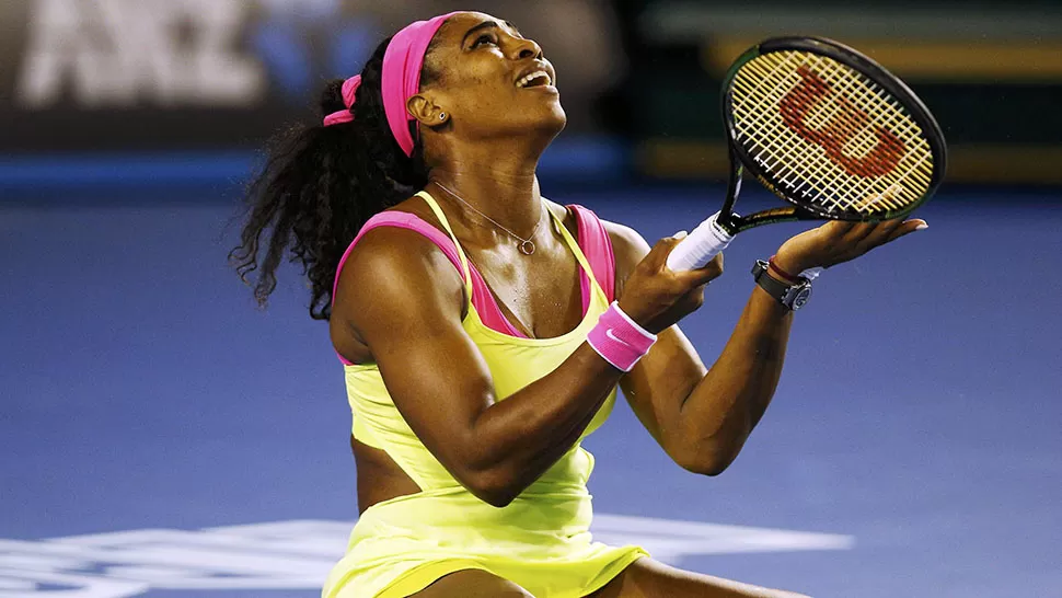 GANADORA. Serena desarrolló un tenis arrollador frente a Sharapova. REUTERS. 