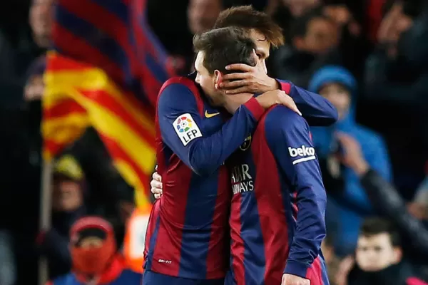 Messi volvió a salvar a Barcelona