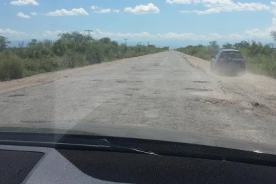 Quejas por el mal estado de la ruta provincial 308
