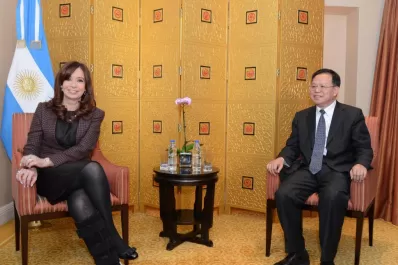 La Presidenta resalta la alianza con China