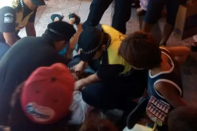 Agentes del 911 aprehendieron a dos ladrones en el microcentro