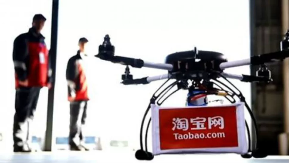 Alibaba realiza entregas con drones. TÉLAM