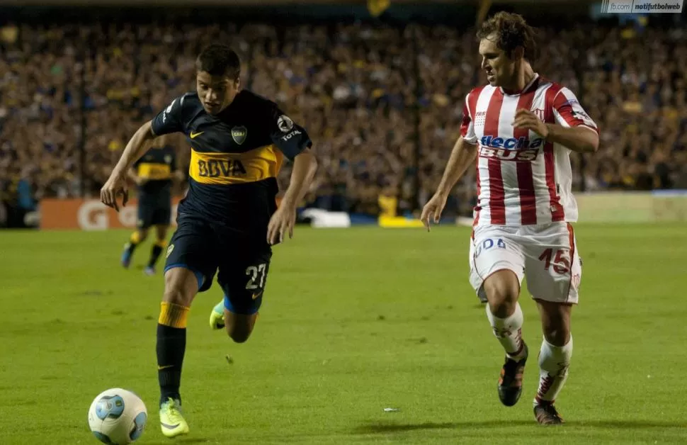 VOLVIÓ A PELEAR UN LUGAR. Tras su paso por Arsenal, el tucumano Palacios quiere ganarse la confianza de Arruabarrena. FOTO taringa.net