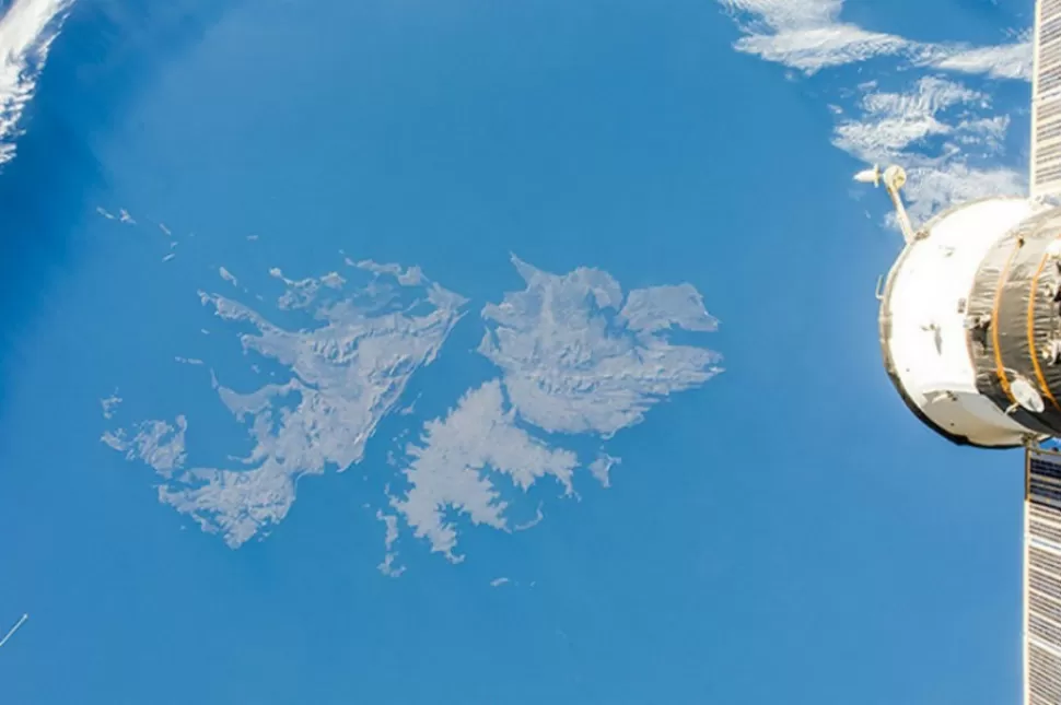La increíble toma de las Malvinas desde el Espacio