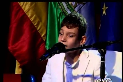 Adrián Martín Vega, el niño con hidrocefalia que emociona con su voz