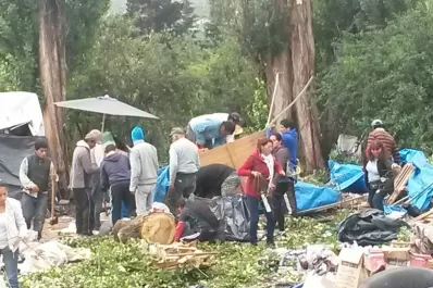 La caída de un árbol dejó seis heridos en Tafí del Valle