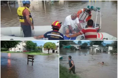 Las inundaciones del sur fueron el tema del día en las redes