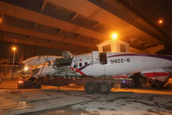Al avión de TransAsia le fallaron los dos motores