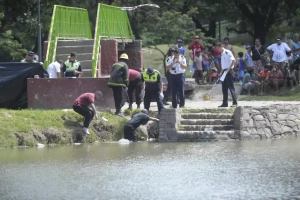 Encontraron el cadáver de un hombre en el lago San Miguel