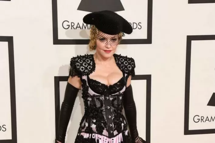 Madonna mostró de más en los Premios Grammy 2015