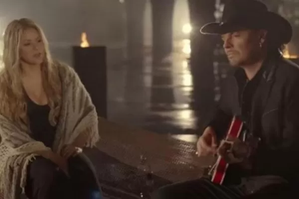 Furor por un video inédito de Shakira y Maná