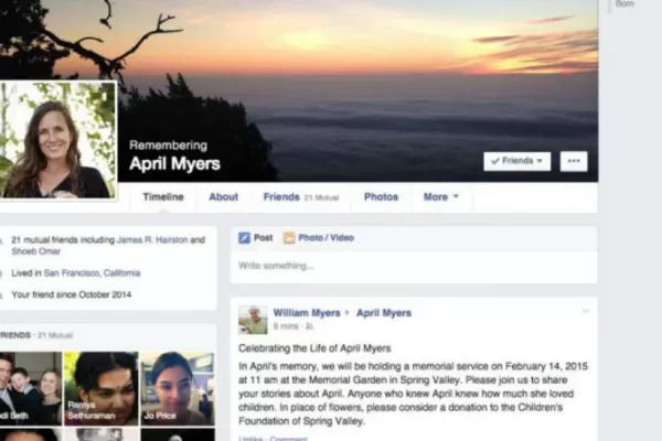 Facebook permite que elijas quién controla tu cuenta al morir