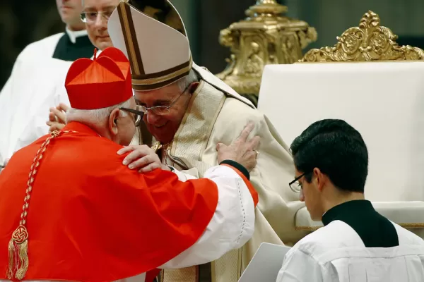 Villalba fue creado cardenal por el papa Francisco