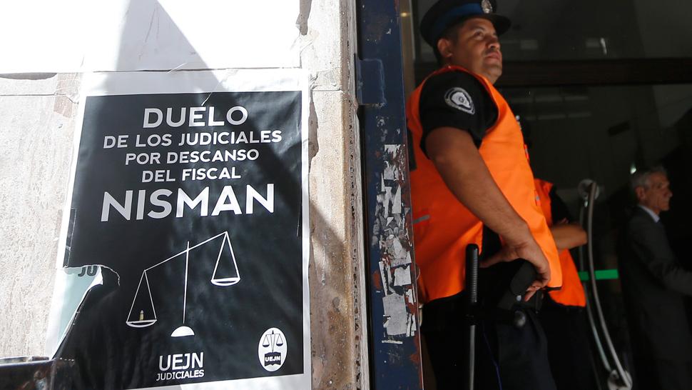 EXPECTATIVA POR LA MARCHA. Los fiscales organizaron una movilización por la muerte de Nisman, el próximo miércoles. REUTERS