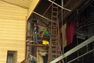 Reformas ocultas a los ojos del público en el Mercedes Sosa