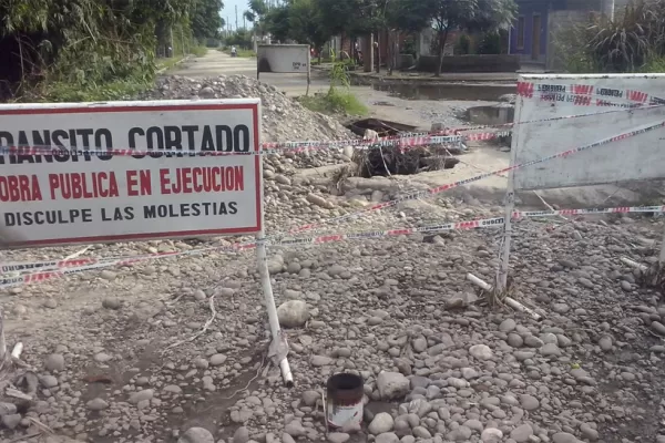 Una obra que la Municipalidad de Concepción no termina genera molestias entre los vecinos