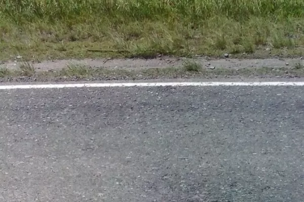 Los baches de la ruta 321 son perfectos para romper el auto