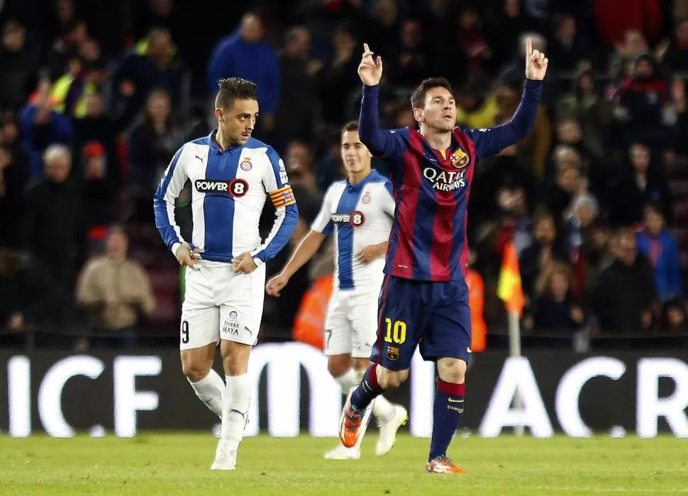 TODO BIEN. Luego de la crisis, Messi volvió a ser la luz que encandila a Barcelona.  