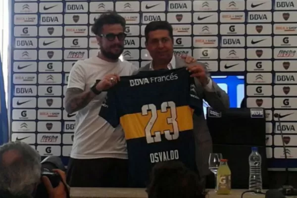 Osvaldo: Tevez tuvo mucho que ver con mi llegada a Boca