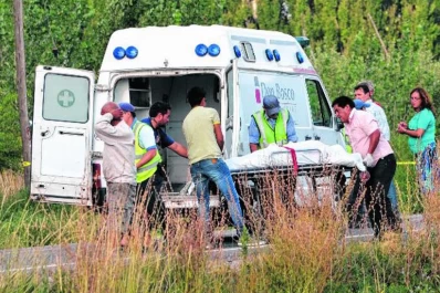 Una tucumana embarazada y su hijo de nueve años murieron atropellados, en Río Negro