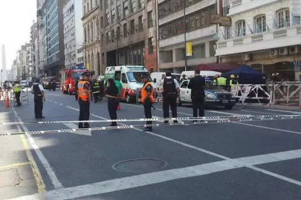 Explosión en el microcentro porteño: murió un hombre