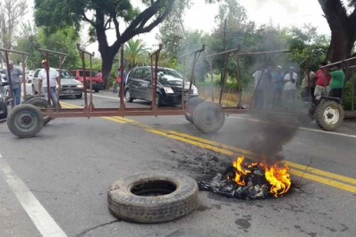 Los tabacaleros salieron a la ruta a reclamar por subsidios