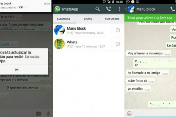 WhatsApp ahora hace llamadas gratuitas