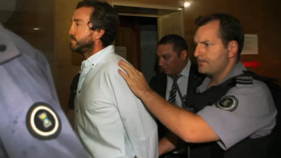ESPOSADO. Vandenbroele fue detenido el viernes a la noche en la casa de su ex mujer, en Mendoza. FOTO TOMADA DE ELSOLONLINE.COM.AR