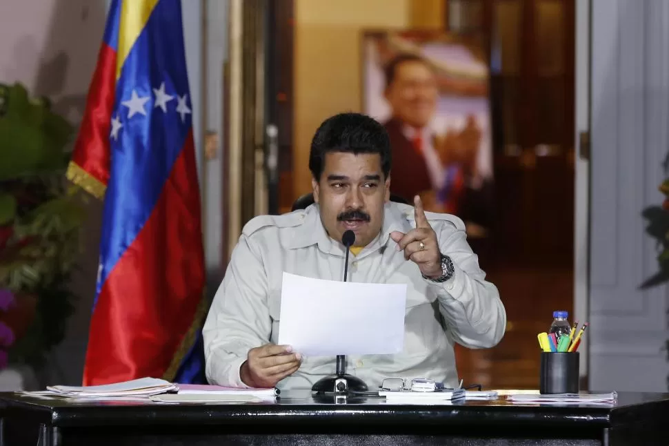 DISCURSO. Maduro habla al país. reuters