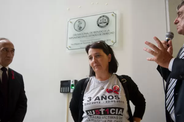 El Colegio de Abogados y Lebbos conmemoraron el Día nacional de repudio a la impunidad
