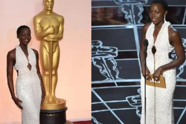 Le robaron a Lupita Nyong´o el vestido que usó en los Oscar