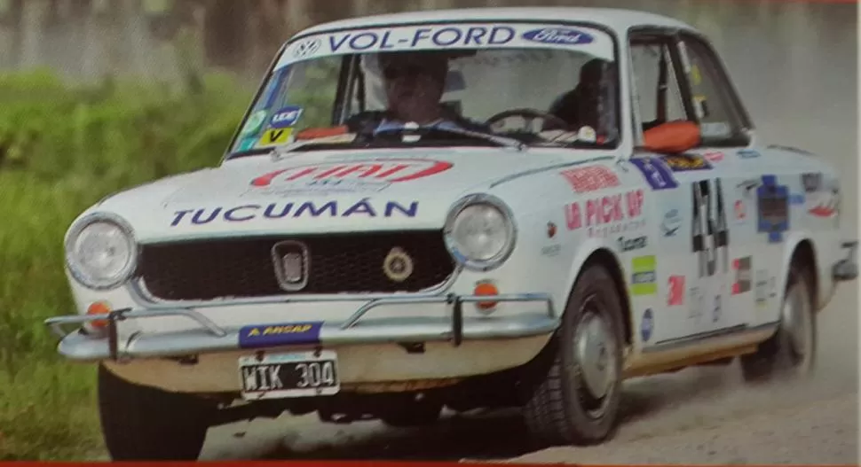 UNA JOYA. El Fiat 1500 de Carrizo es de 1969. Lo navegará Marcelo Vie. prensa GP de Uruguay