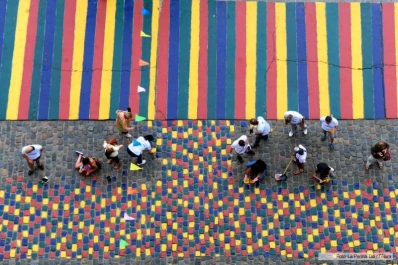 Un cumpleaños lleno de color para Quinquela Martín