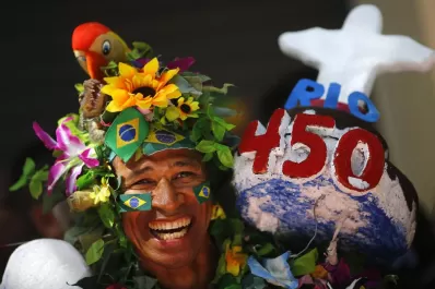 Al ritmo de samba, Río celebró los 450 años de su fundación