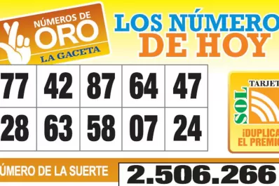 Los Números de Oro de LA GACETA